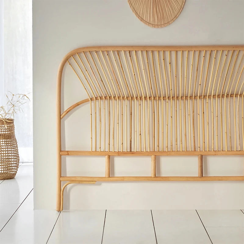 coussin en rotin pour lit et petit déjeuner style japonais - vue 5 sur 13