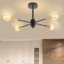 Moderne 4/6 têtes Plafonnier Rétro Plafond Lustre Lampe Industrielle Luminaria Lamparas pour Salon Plafonnier Éclairage