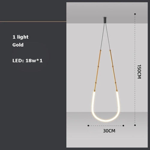 Art-Déco-Kronleuchter aus schwarzem Metall mit LED-Beleuchtung - vue 15 sur 16