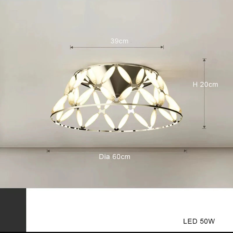 Minimalistische LED-Pendelleuchte Weihnachtsdekoration