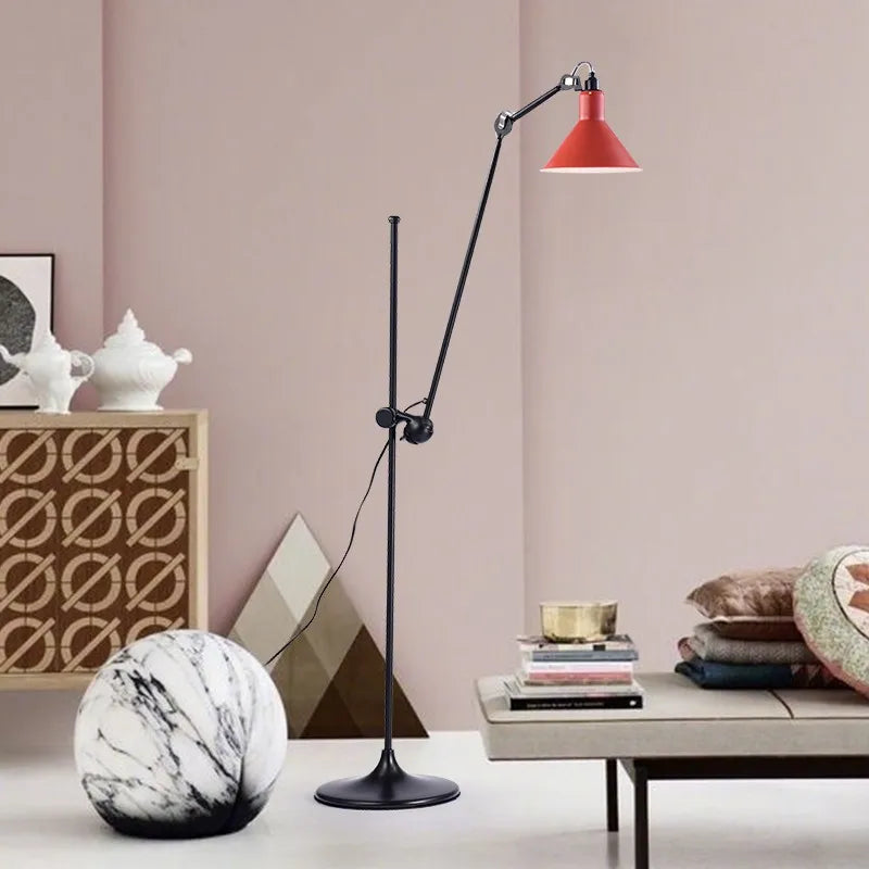 lampadaire design macaron style industriel moderne tendance nordique - vue 5 sur 10