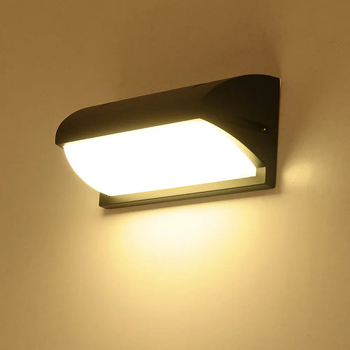 LED-Außenwandleuchte Aluminium, wasserdicht für Garten und Außenbereiche - vue 2 sur 8