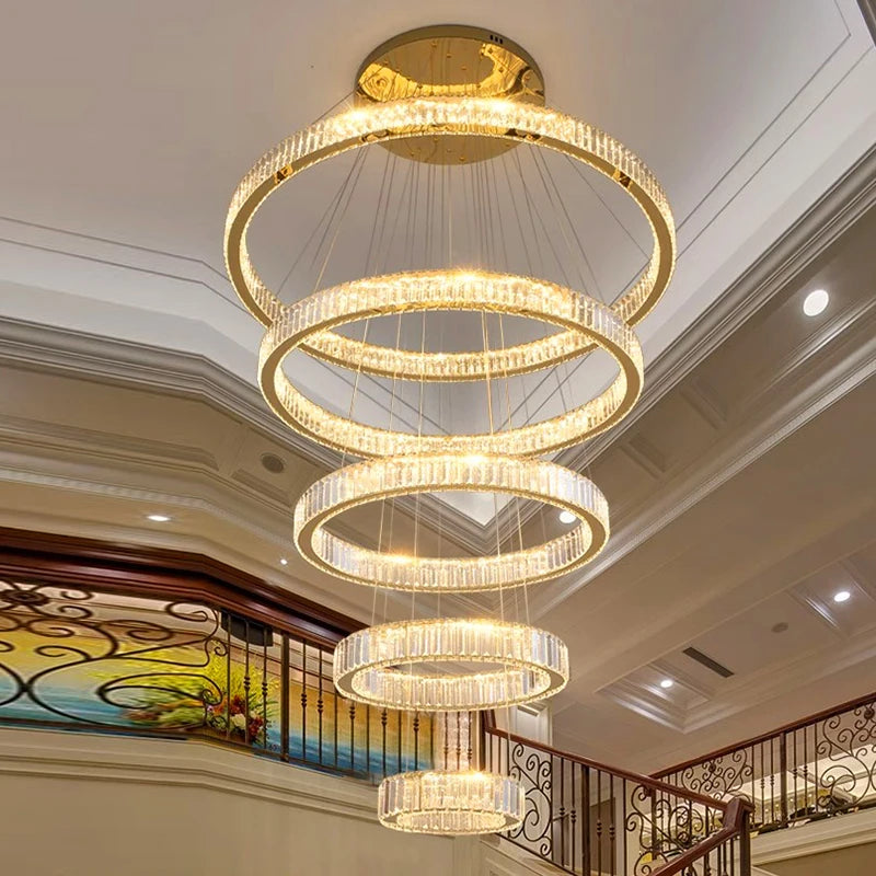 Lustre en cristal de décoration de maison moderne - vue 7 sur 11