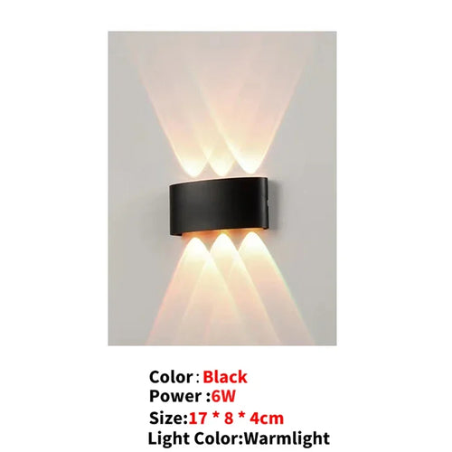 LED-Wandleuchte aus Aluminium - vue 18 sur 18