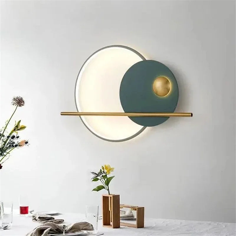 applique murale minimalistes nordiques de luxe créatives