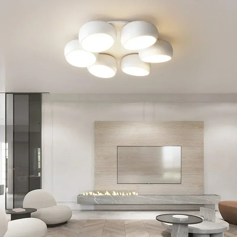 Plafond moderne à LEDs lampe pour salon salle à manger allée chambre plafond Lustre intérieur décoration de la maison luminaire Lustre - vue 4 sur 10