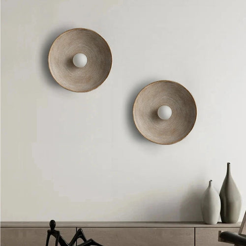 Applique murale japonaise moderne Vintage