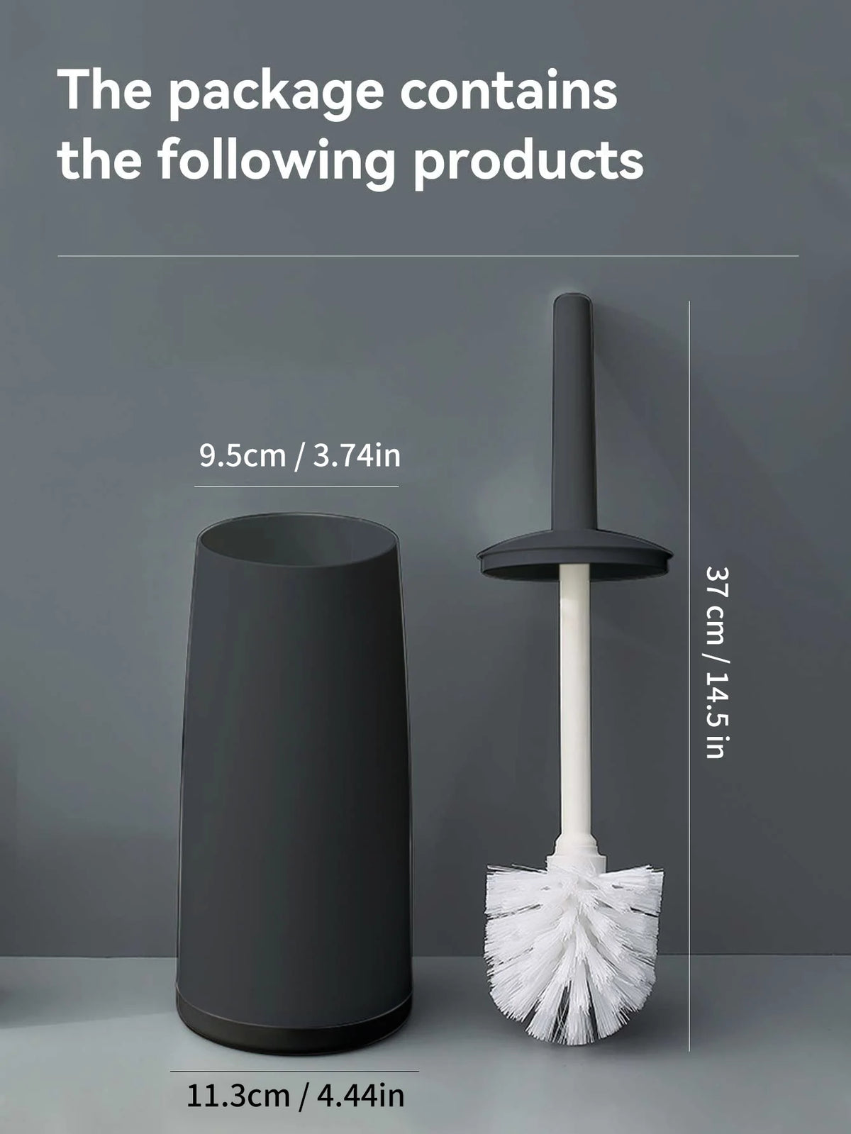 brosse de nettoyage anti éclaboussures pour salle de bain - vue 10 sur 10