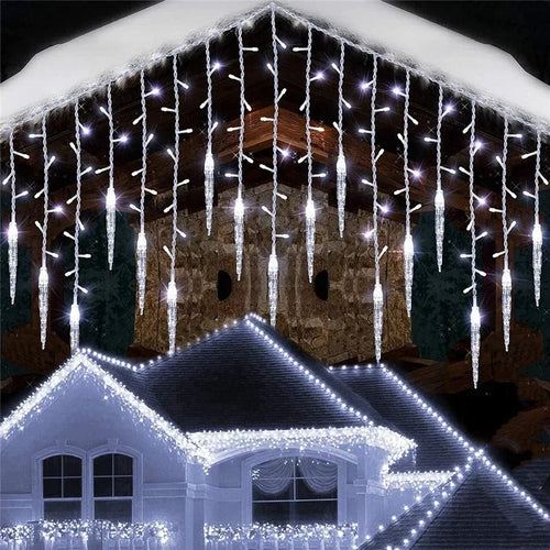 LED-Lichterkette für Weihnachtsdekorationen 2024 - vue 2 sur 12