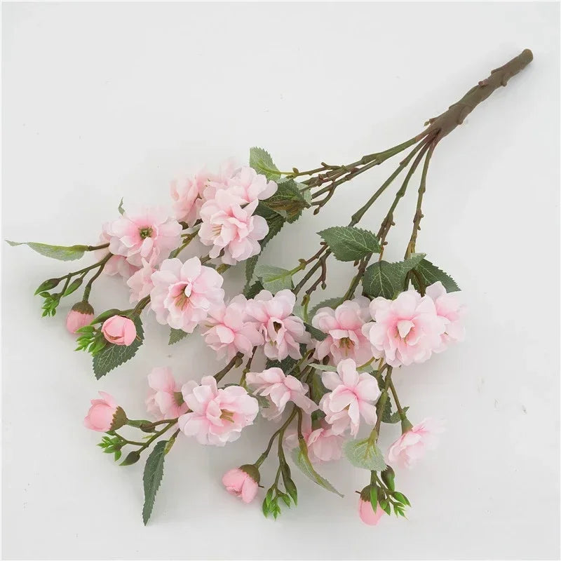 bouquet de roses artificielles en soie pour décoration intérieure - vue 7 sur 11