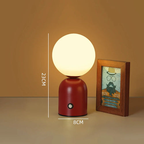 LED-Schreibtischlampe wiederaufladbar für dekorative Innenbeleuchtung - vue 10 sur 10