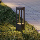 Moderne LED-Gartenleuchte aus Aluminium, wasserdicht für den Außenbereich