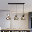 Suspension design en verre nordique décoratives pour loft bar