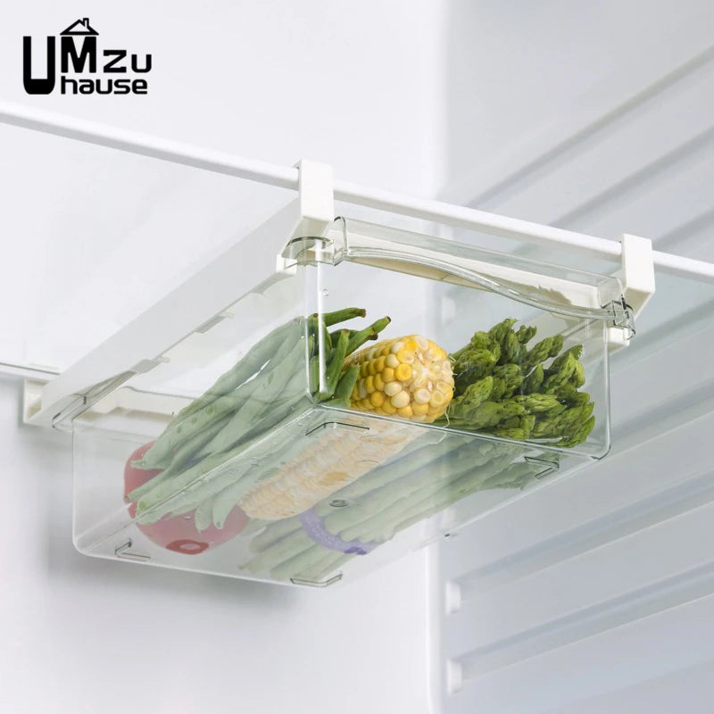 organisateur transparent pour légumes et fruits de cuisine - vue 2 sur 7