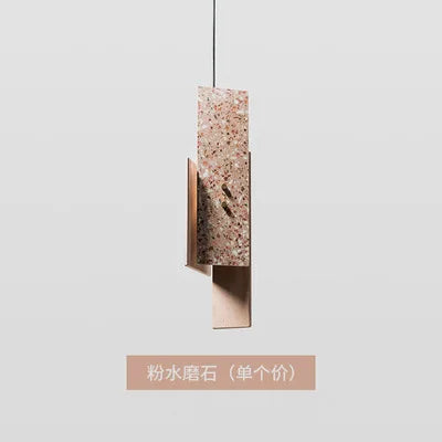 suspension nordique terrazzo créative pour décoration moderne intérieur