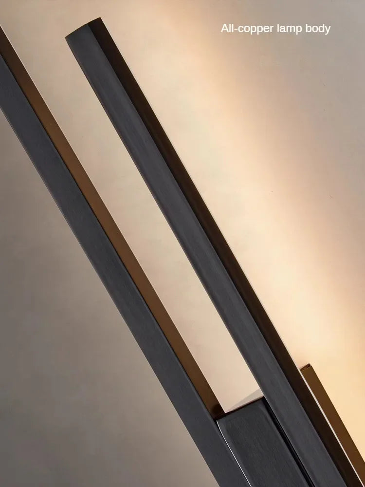 Design-Wandleuchte aus Kupfer für moderne Dekoration - vue 5 sur 12