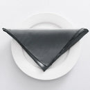 Serviette de table satin style mariage receptions elegantes