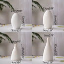 vase en céramique moderne pour fleurs séchées décoration artisanale