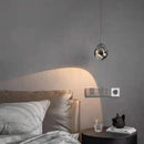 Rotierbare LED-Pendelleuchte mit verstellbarem Metallseil