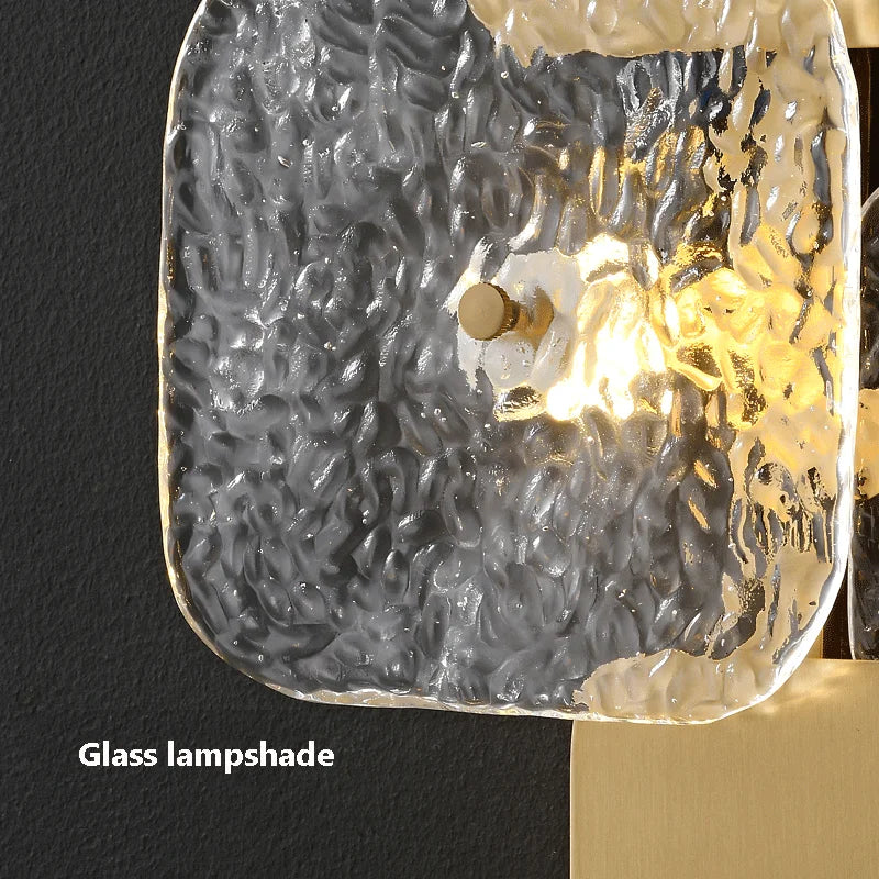 LED-Wandleuchte Kupfer Design für moderne dekorative Beleuchtung - vue 5 sur 9