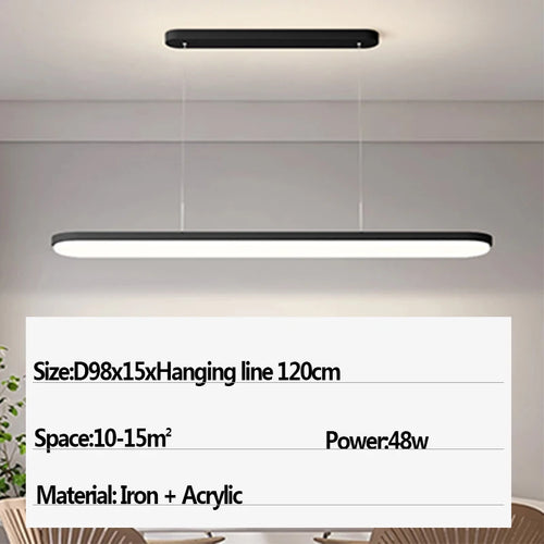 Moderne LED-Deckenleuchte für den Innenbereich - vue 9 sur 16