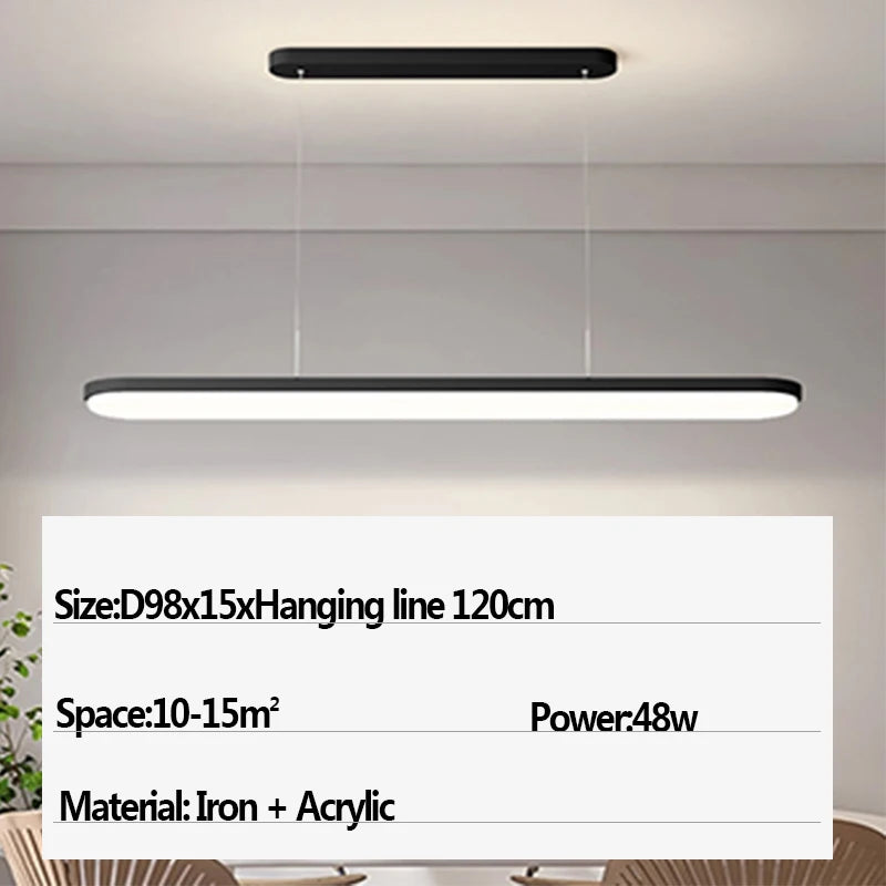 Moderne LED-Deckenleuchte für den Innenbereich