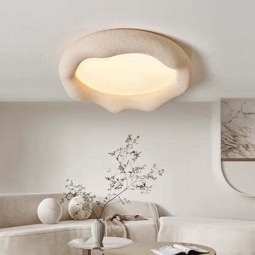 Deckenleuchte Wolke im wabi-sabi-Stil minimalistisch für sanftes Licht - vue 2 sur 12