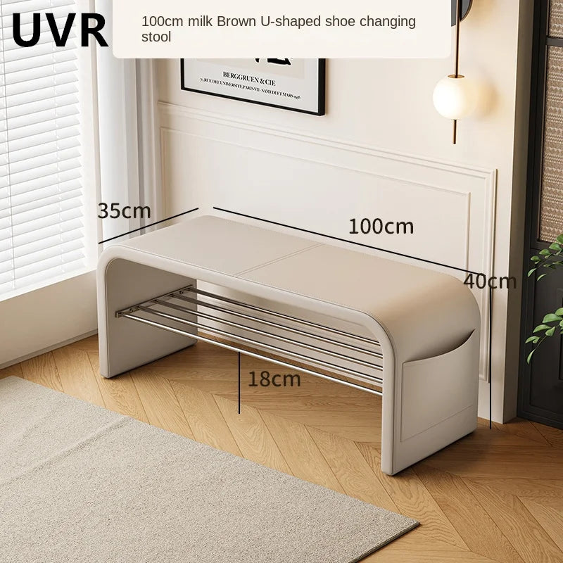 tabouret de lit moderne léger et luxueux pour la maison - vue 5 sur 6