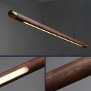 Pendelleuchte aus Holz für moderne Inneneinrichtung