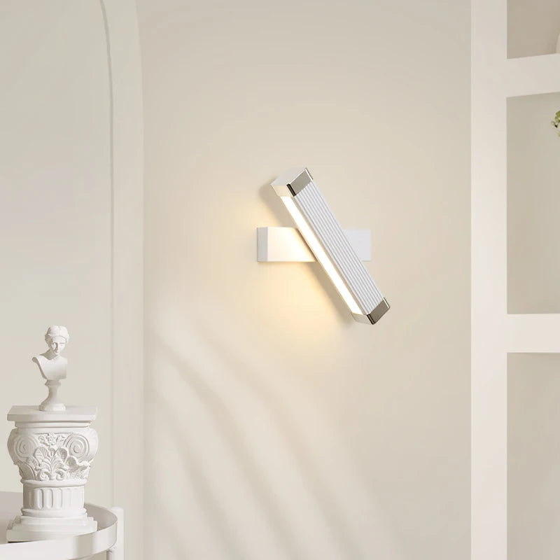 Chevet chambre appliques moderne minimaliste créatif escalier lampe à LED escalier allée étude tournant fond applique - vue 4 sur 8