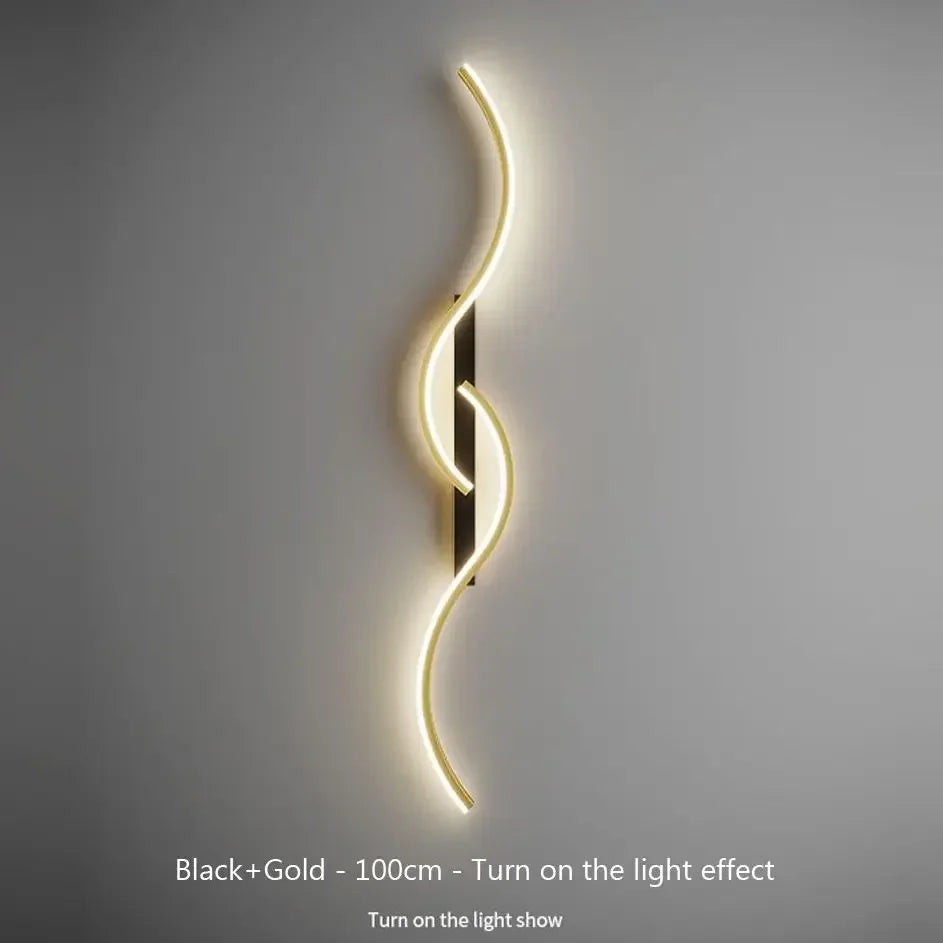 applique murale led moderne pour décoration intérieure et éclairage élégant - vue 5 sur 18