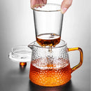 théière japonaise verre infuseur style traditionnel résistante chaleur