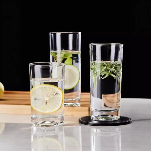 Verres cocktail design épuré résistants chaleur multi capacités
