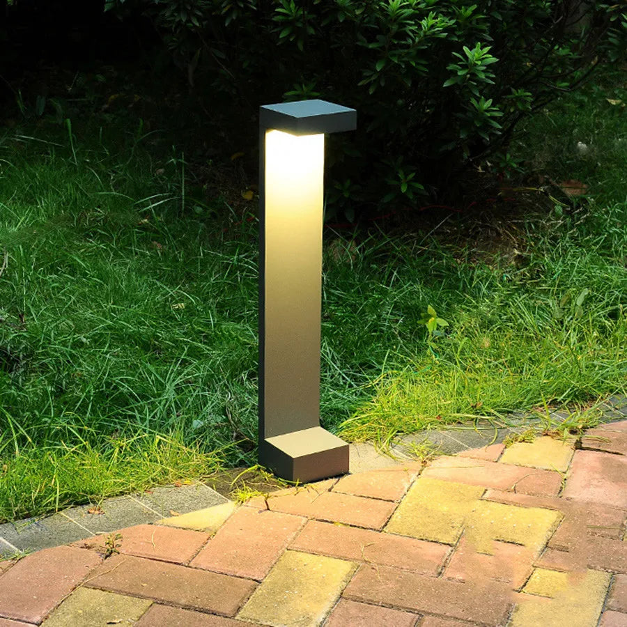 10W Outdoor LED Garden Path Lights Aluminum LED Landscape Bollards Light LED Standing Post Light for Garden Backyard Lawn Decor - vue 4 sur 10
