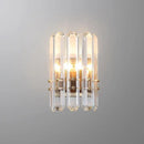 applique murale moderne mini cristal led prisme luminaire