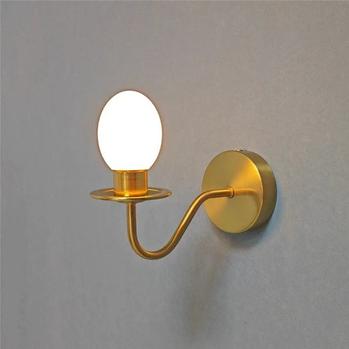 Moderne Wandleuchte in Ei-Form – Kreatives und minimalistisches Design - vue 3 sur 8