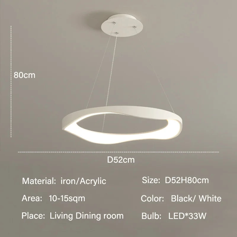 Moderne Design-Pendelleuchte für elegantes Wohnambiente