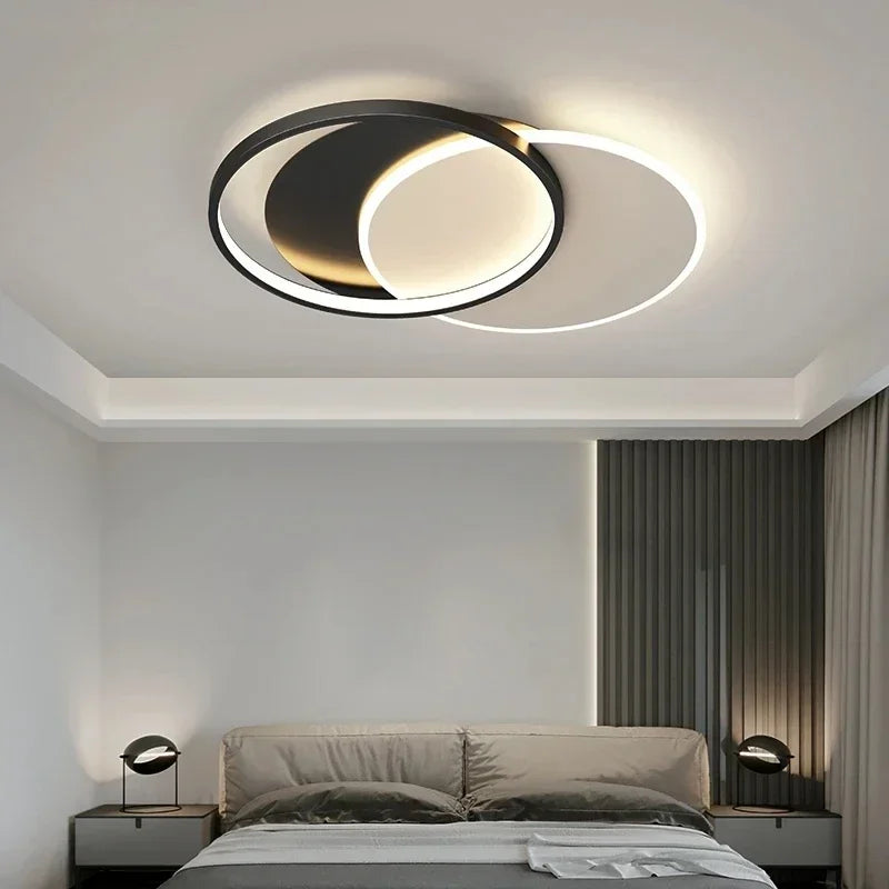 Moderne LED-Pendelleuchte Deckenleuchte Dekorative Innenbeleuchtung - vue 6 sur 15