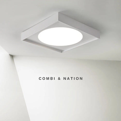Moderne minimalistische LED-Deckenleuchte für die Wohnraumbeleuchtung