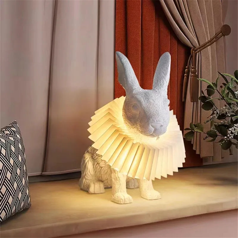 lampe de bureau lapin adorable à led pour enfants - vue 4 sur 15