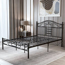 Modern minimalist hotel rental room, 1.8-meter single and double bed, wrought iron bed