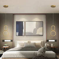 Moderne LED-Pendelleuchte für eine elegante Wohnraumgestaltung