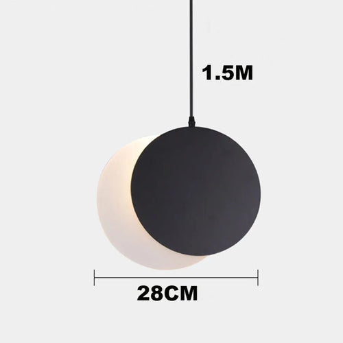 Moderne Pendelleuchte Dekorative Design-Luna für den Innenbereich - vue 11 sur 10