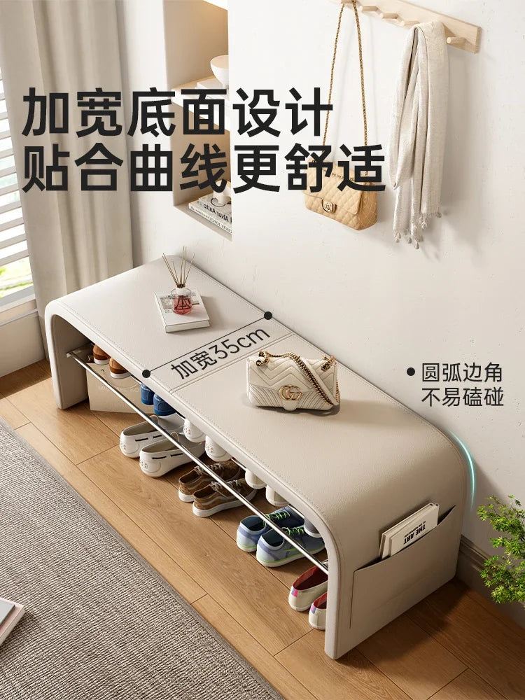 banc polyvalent pour rangement et assise décorative - vue 5 sur 15