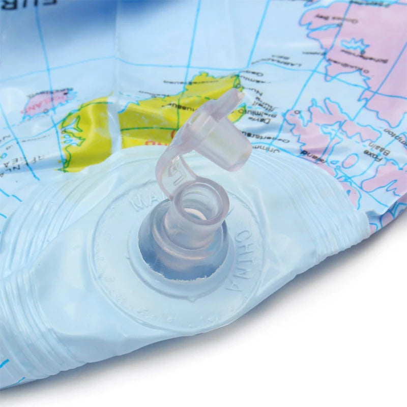 globe terrestre gonflable éducatif pour enfants jouet géographie amusant - vue 7 sur 6
