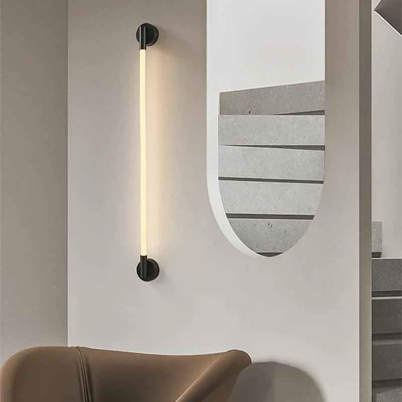 applique murale en acier inoxydable et silicone 	 style - vue 4 sur 10