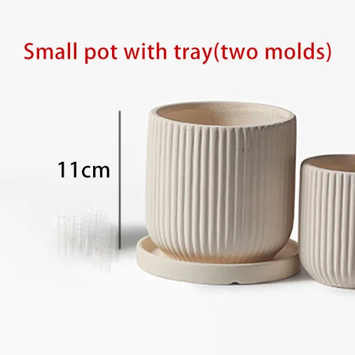 moule en silicone pour pot de fleurs créatif décoratif et pratique - vue 11 sur 13