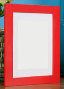 cadre en bois pour peinture et photo avec passe-partout