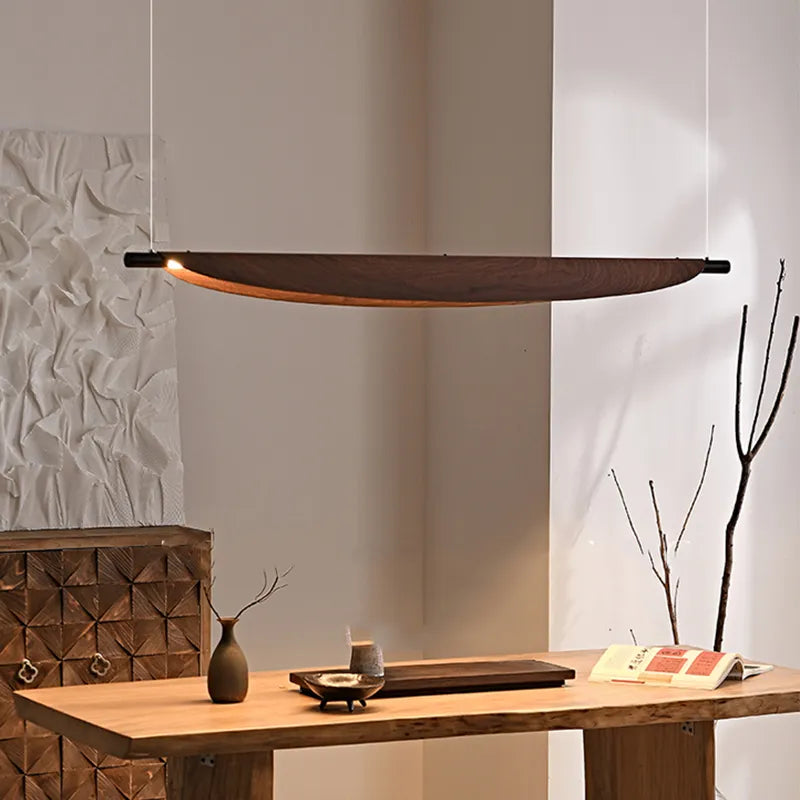 Lustre silencieux de style japonais pour salon de thé - vue 2 sur 11