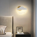 applique murale led en acrylique forme nuage pour chambre d'enfant